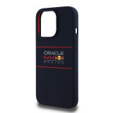 Red Bull Silicone Horizontal Logo MagSafe Zadní Kryt pro iPhone 14 Pro Navy