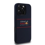 Red Bull Silicone Horizontal Logo MagSafe Zadní Kryt pro iPhone 16 Pro Max Navy