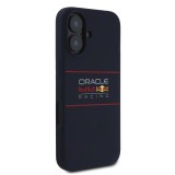 Red Bull Silicone Horizontal Logo MagSafe Zadní Kryt pro iPhone 16 Plus Navy