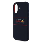 Red Bull Silicone Horizontal Logo MagSafe Zadní Kryt pro iPhone 16 Plus Navy