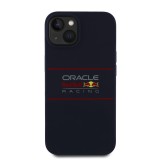 Red Bull Silicone Horizontal Logo MagSafe Zadní Kryt pro iPhone 15 Navy