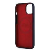 Red Bull Silicone Horizontal Logo MagSafe Zadní Kryt pro iPhone 15 Navy