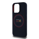 Red Bull Silicone Red Ring MagSafe Zadní Kryt pro iPhone 16 Pro Max Navy