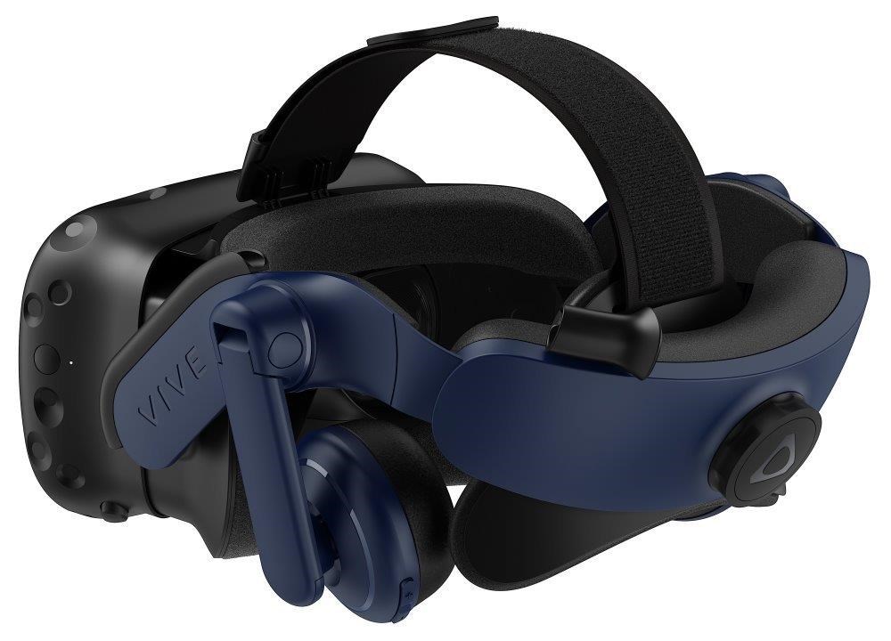 Brýle pro virtuální realitu HTC Vive Pro 2 HMD, 2x 5K rozlišení, 120Hz, FOV 120°, černá/modrá