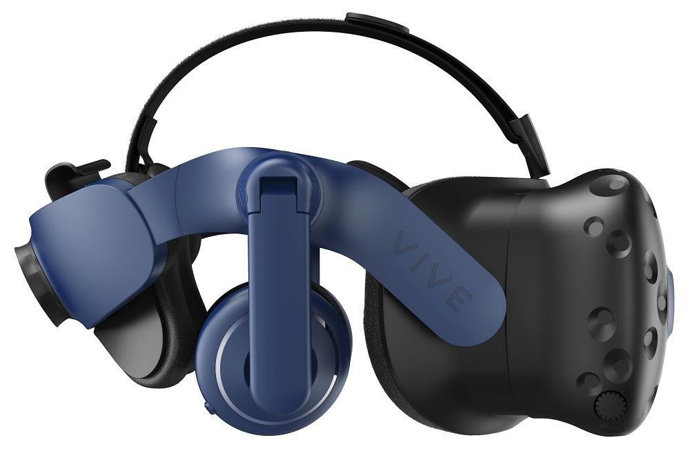 Brýle pro virtuální realitu HTC Vive Pro 2 HMD, 2x 5K rozlišení, 120Hz, FOV 120°, černá/modrá