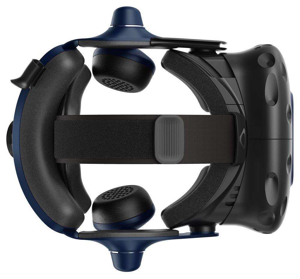 Brýle pro virtuální realitu HTC Vive Pro 2 HMD, 2x 5K rozlišení, 120Hz, FOV 120°, černá/modrá