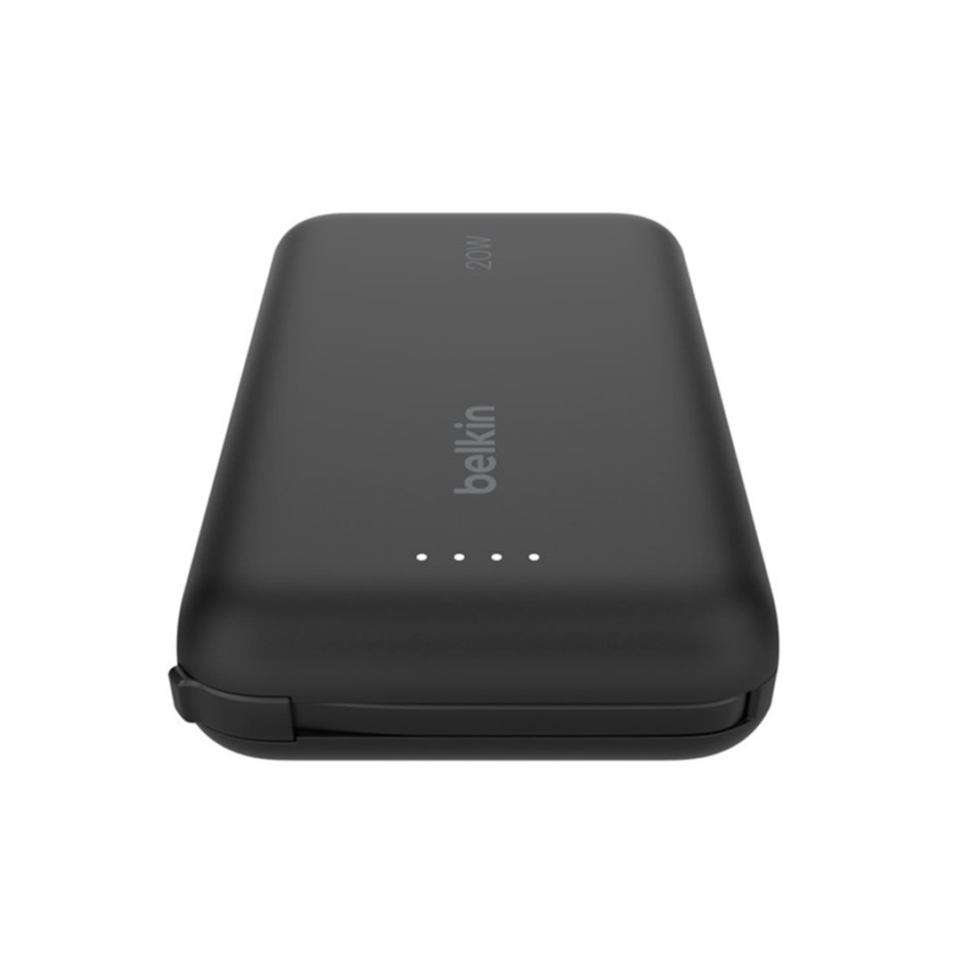 Belkin 10000 mAh, PD 20W, USB-C, černá