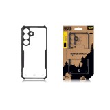 Tactical Quantum Stealth Kryt pro Samsung Galaxy S25 Clear/Black