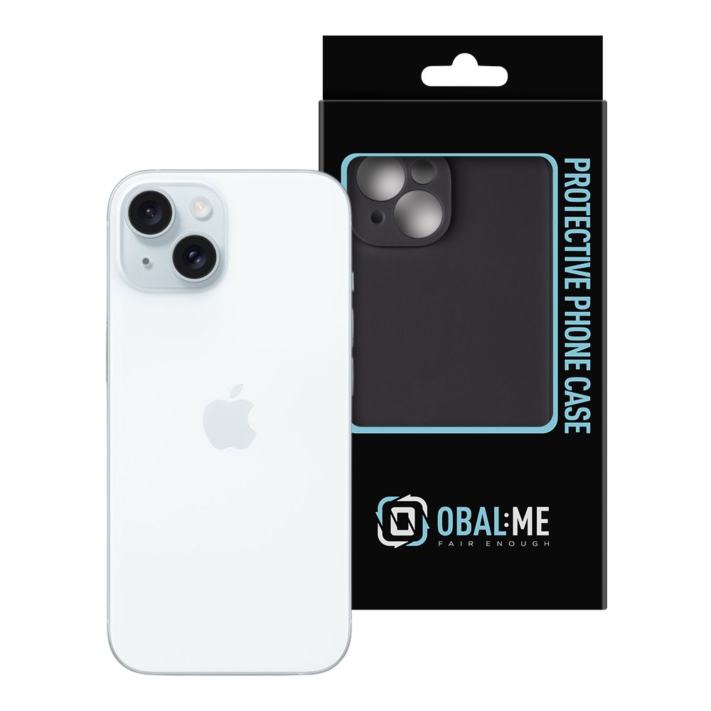 OBAL:ME Matte TPU Kryt pro Apple iPhone 15 Black