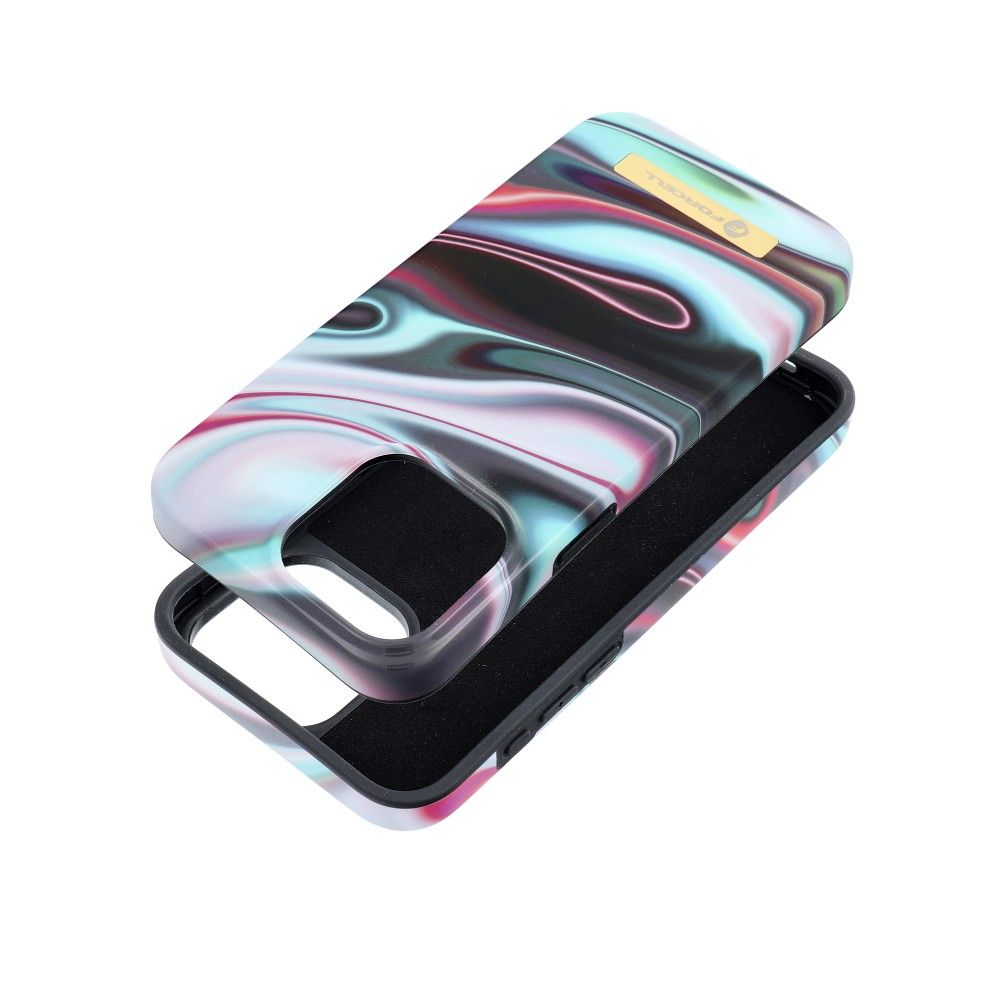 FORCELL F-PROTECT Mirage case compatible with MagSafe for IPHONE 15 Pro Max glow