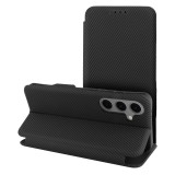 FOLIO Side Magnet book case for SAMSUNG S24 FE black