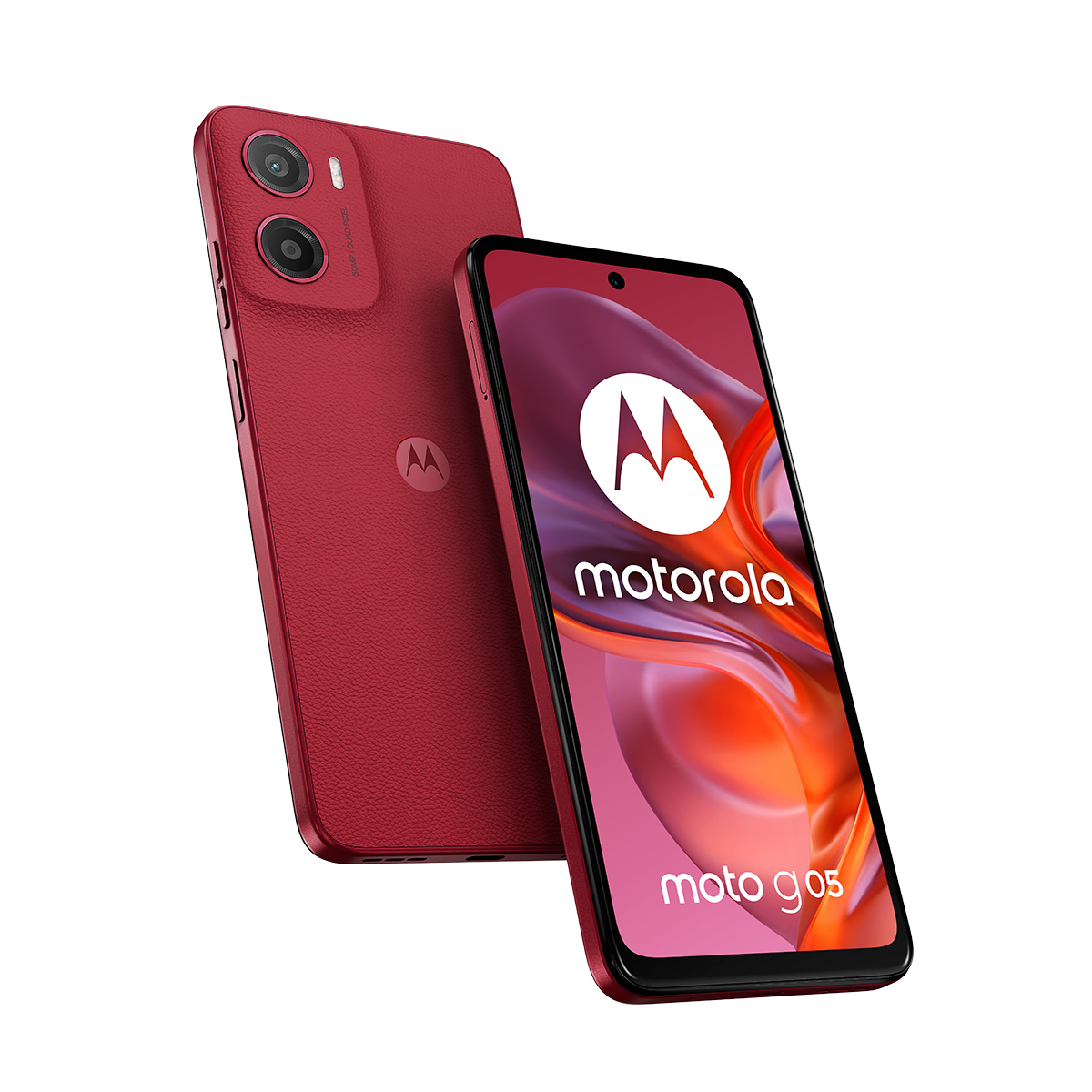 Motorola Moto G05 8GB/256GB Plum Red (Vegan Leather)