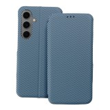 FOLIO Side Magnet book case for MOTOROLA G55 blue