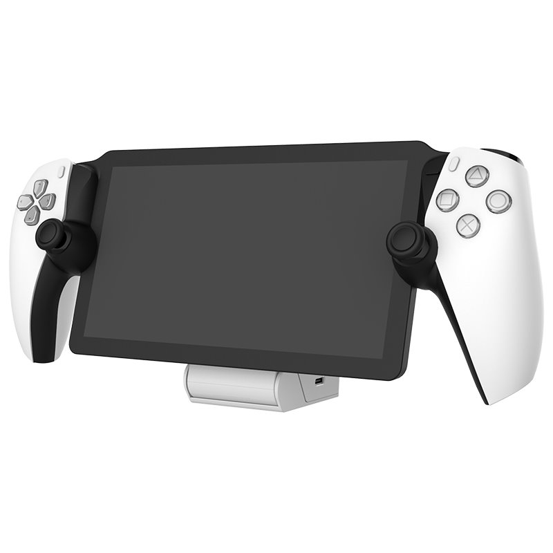 iPega P5P19 Skládací Nabíjecí Stojan pro Playstation Portal Remote Player White