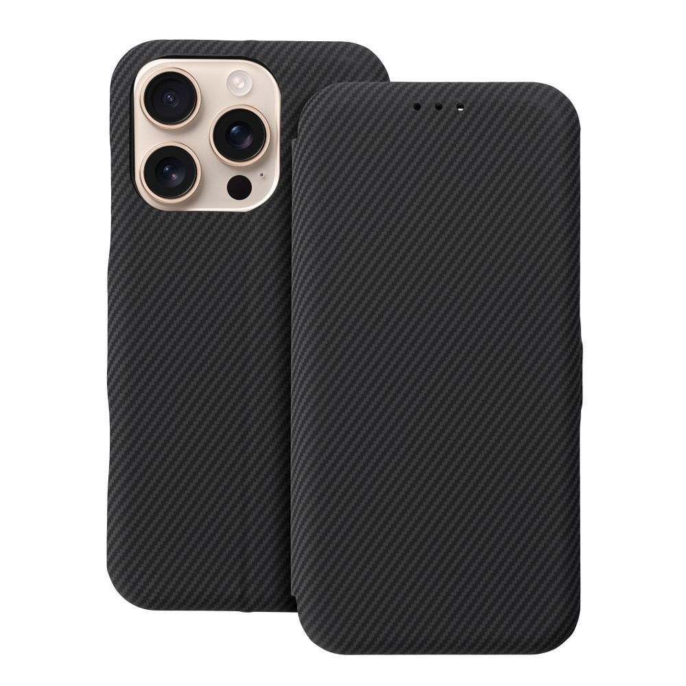 FOLIO Side Magnet book case for IPHONE 16 black