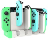 Nabíjecí stanice iPega 9186 pro N-Switch a Joy-con bílá / zelená