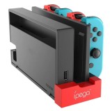 iPega 9186 Charger Dock pro N-Switch a Joy-con Black/Red