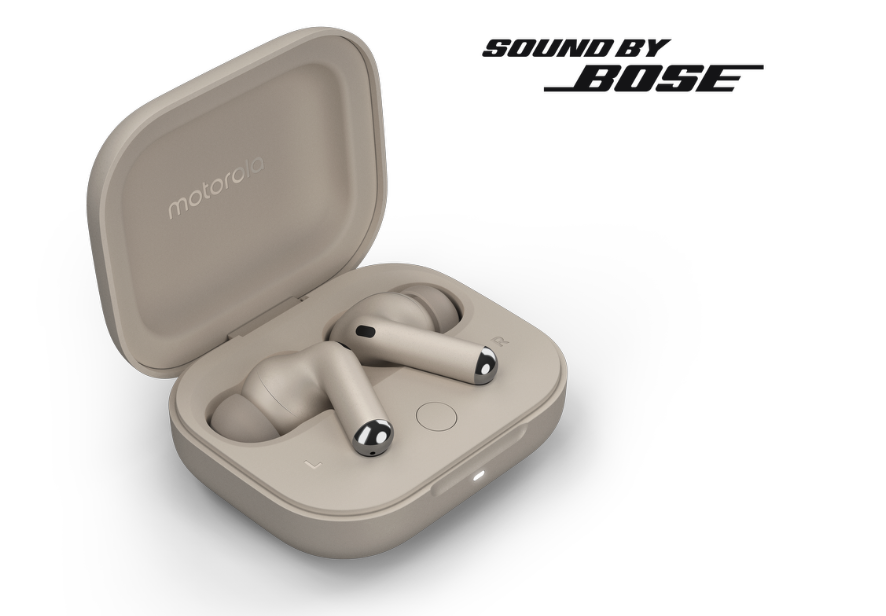 Motorola Moto Buds+ (Sound by BOSE) Beach Sand