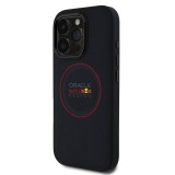 Red Bull PU Leather Red Ring MagSafe Zadní Kryt pro iPhone 16 Pro Max Navy