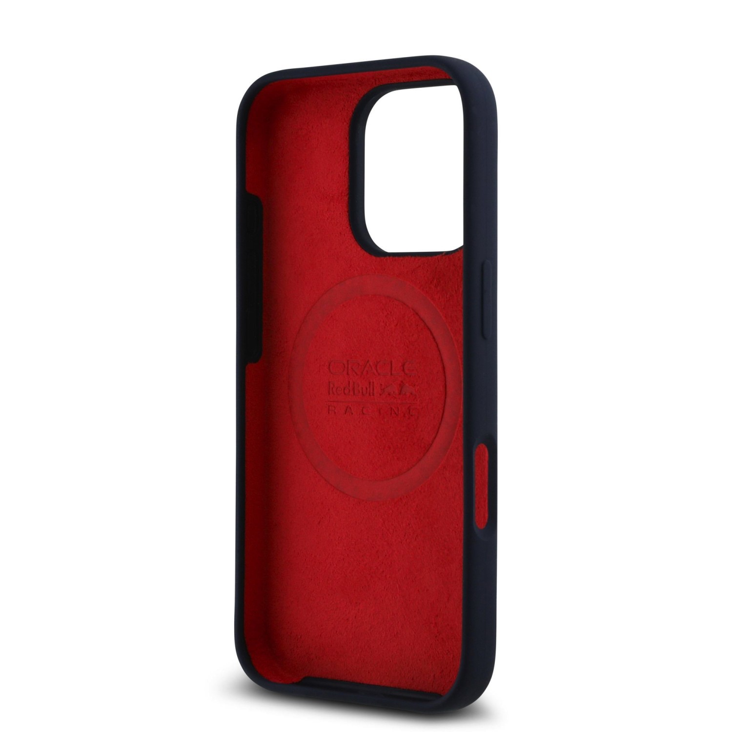 Red Bull Silicone Vertical Logo MagSafe Zadní Kryt pro iPhone 16 Pro Max Navy