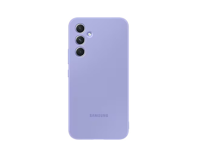 Originálny silikónový zadný kryt pre Samsung Galaxy A54, blueberry