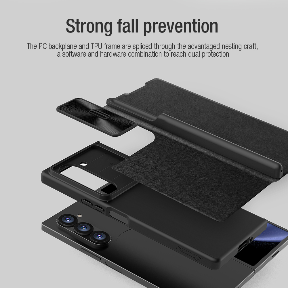 Nillkin Qin Book PRO Pouzdro pro Samsung Galaxy Z Fold 6 Business Black