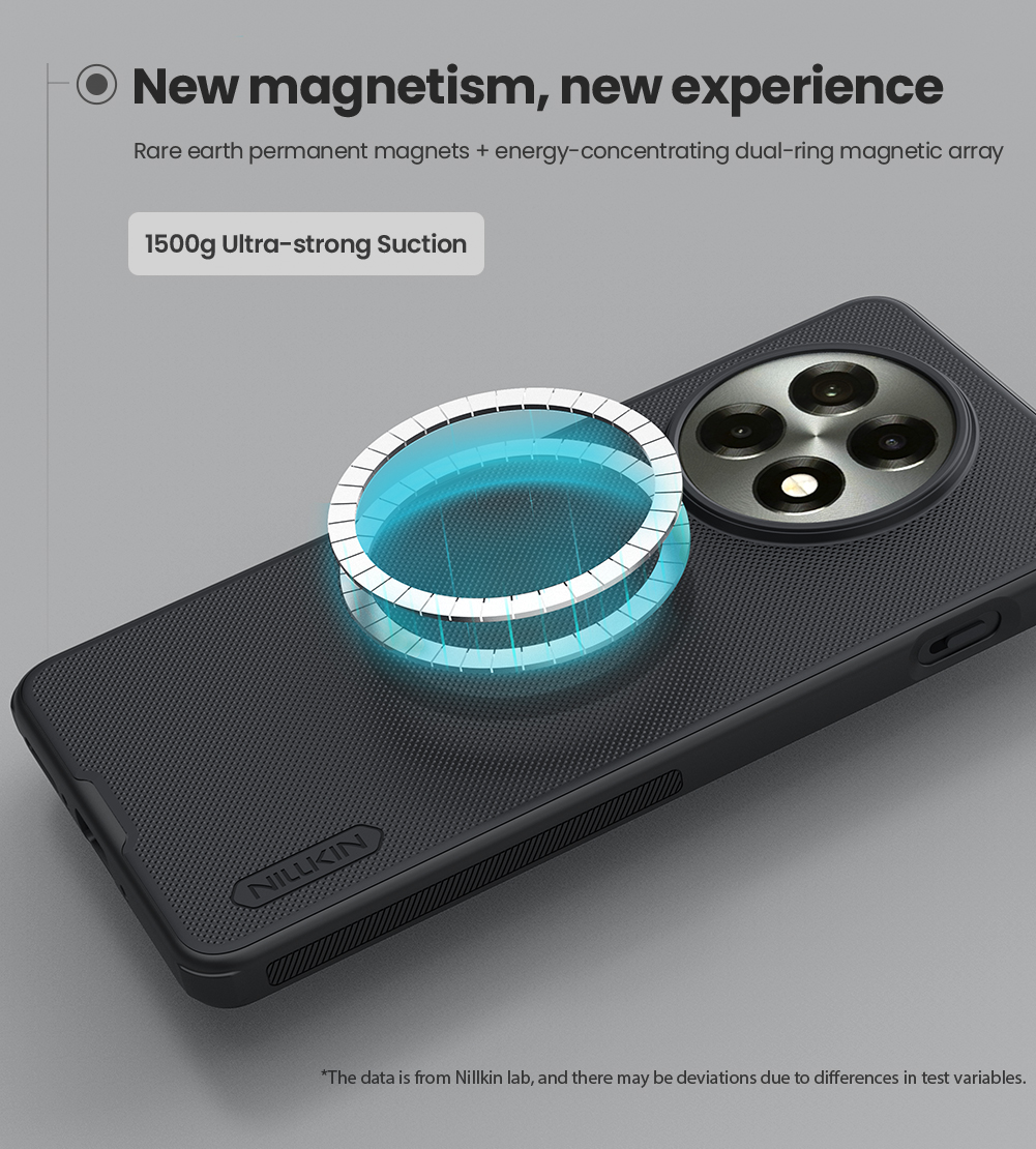 Nillkin Super Frosted PRO Magnetic Zadní Kryt pro OnePlus 13R Black