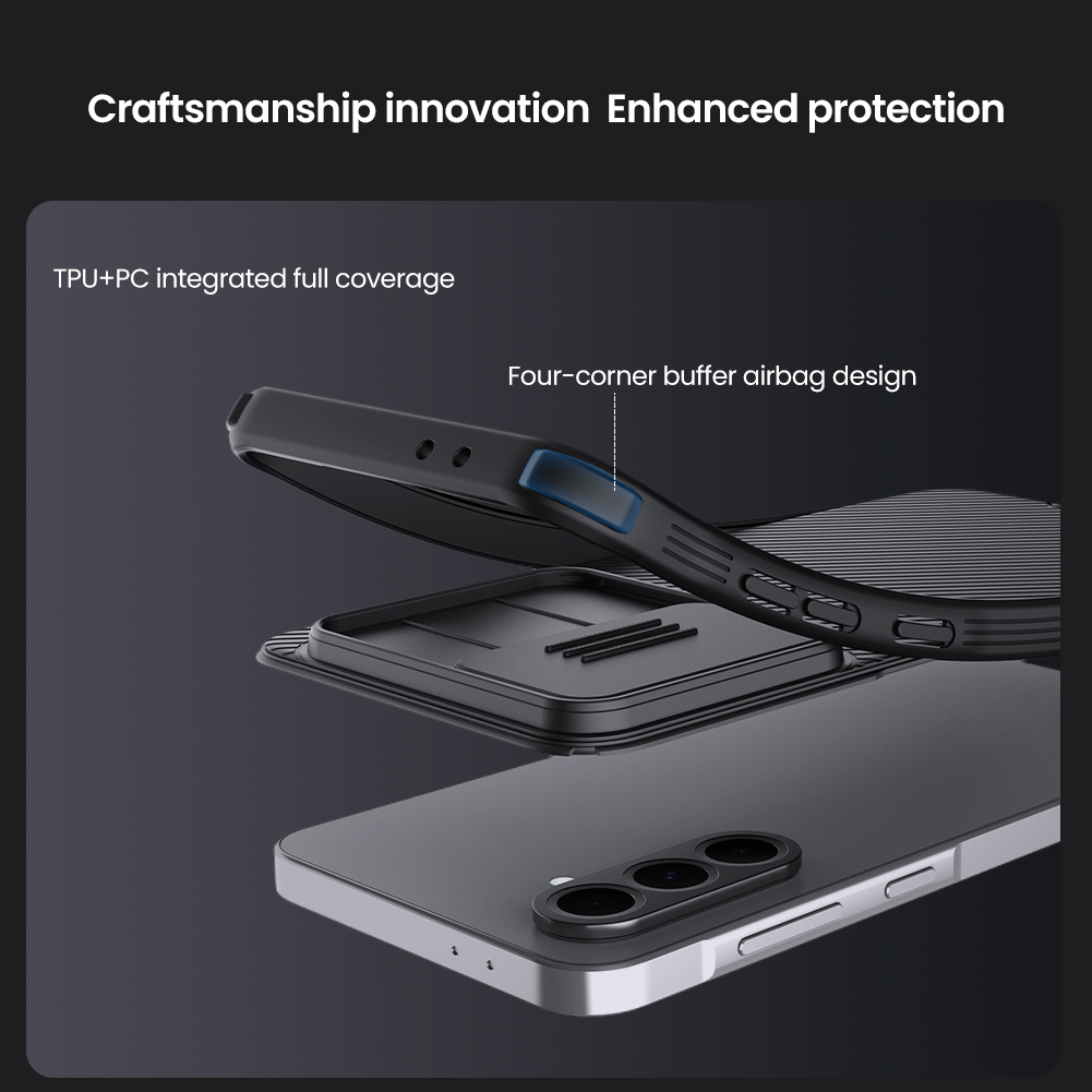 Nillkin CamShield PRO Zadní Kryt pro Samsung Galaxy A56 5G Black