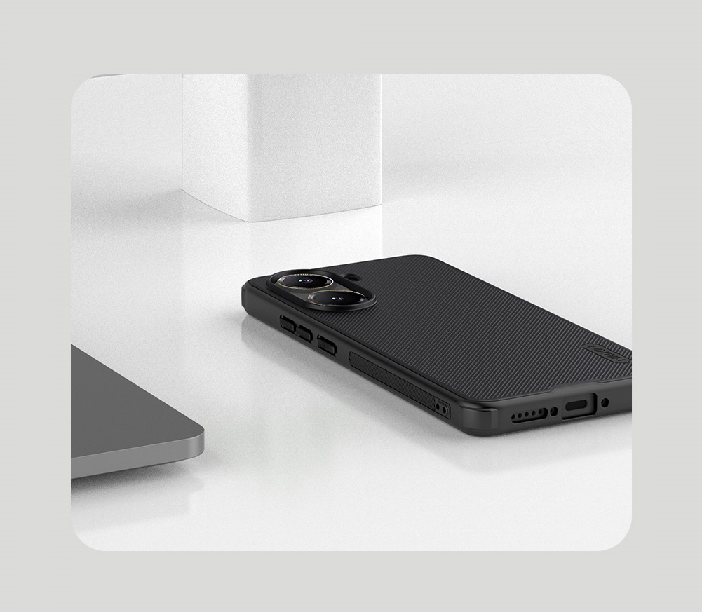 Nillkin Super Frosted PRO Zadní Kryt pro Poco X7 Pro 5G Black