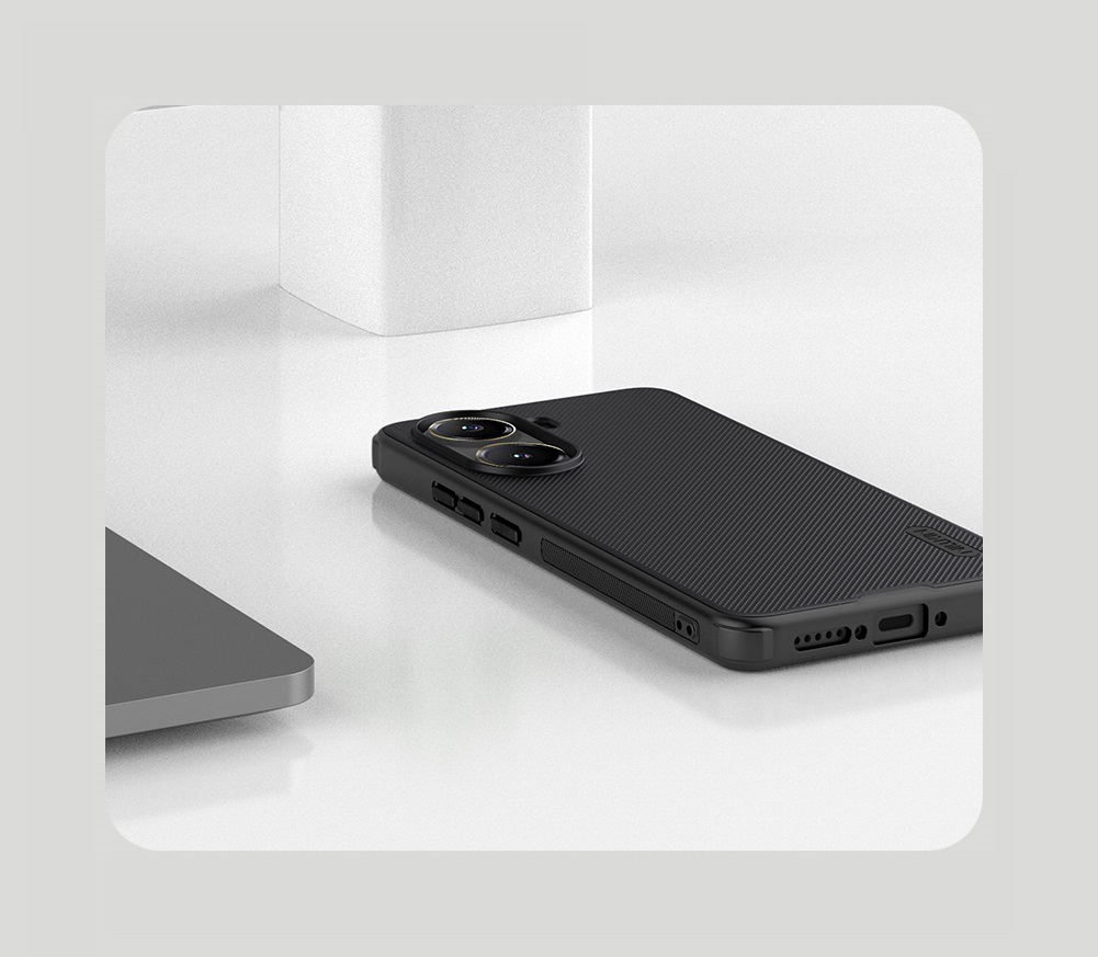 Nillkin Super Frosted PRO Magnetic Zadní Kryt pro Poco X7 Pro 5G Black