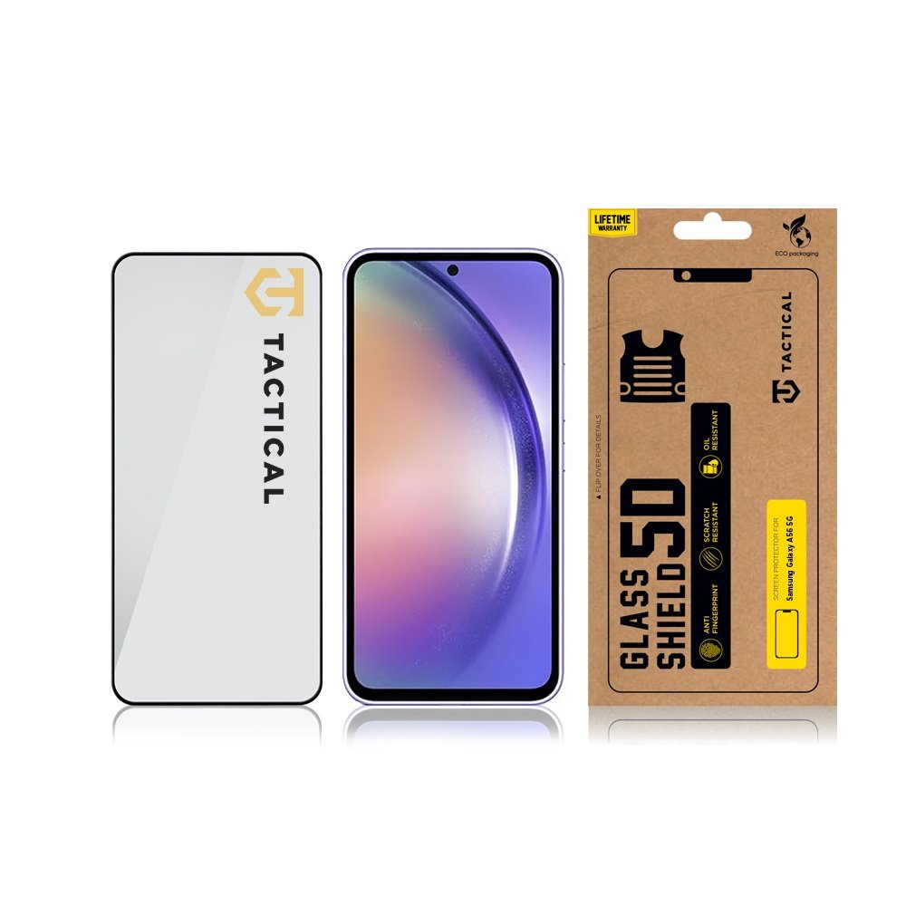Tactical Glass Shield 5D sklo pro Samsung Galaxy A56 Black 