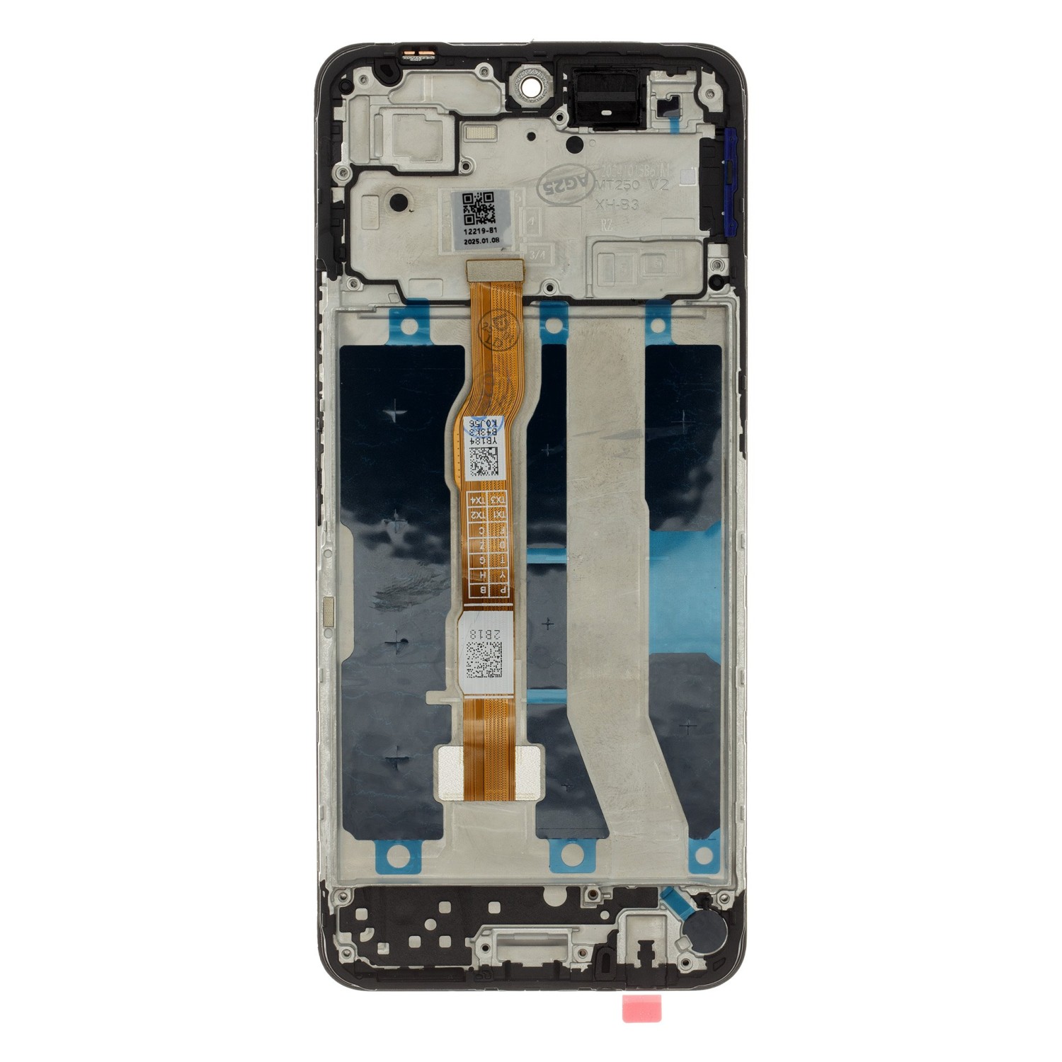 LCD display + dotyková doska + predný kryt pre Vivo Y28 4G