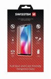 Tvrzené sklo Swissten Full Glue, Color Frame, Case Friendly pro Apple iPhone 16e, černá