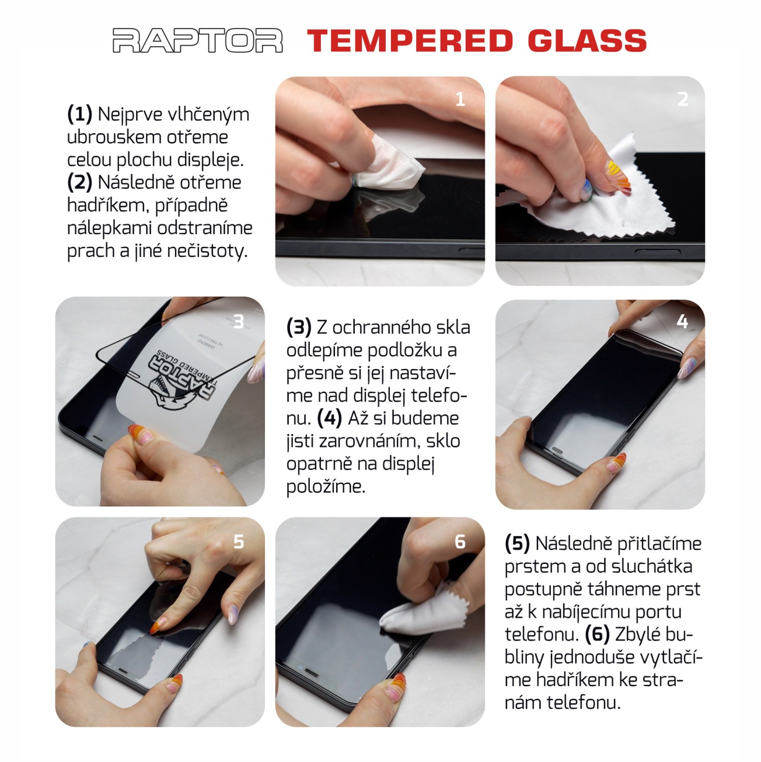 Tvrzené sklo Swissten Raptor Diaomond Ultra Clear 3D pro Apple iPhone 16e, černá