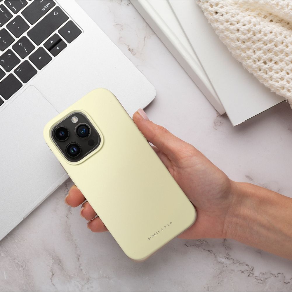 ROAR case CLOUD SKIN for IPHONE 16e Light Yellow