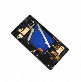 LCD Display + Dotyková Deska + Predný Kryt Black pre Nokia 930 Lumia