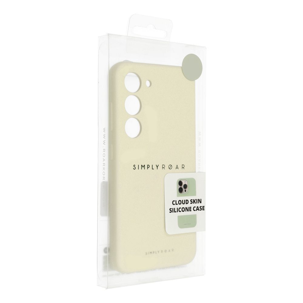 ROAR case CLOUD SKIN for SAMSUNG A06 Light Yellow