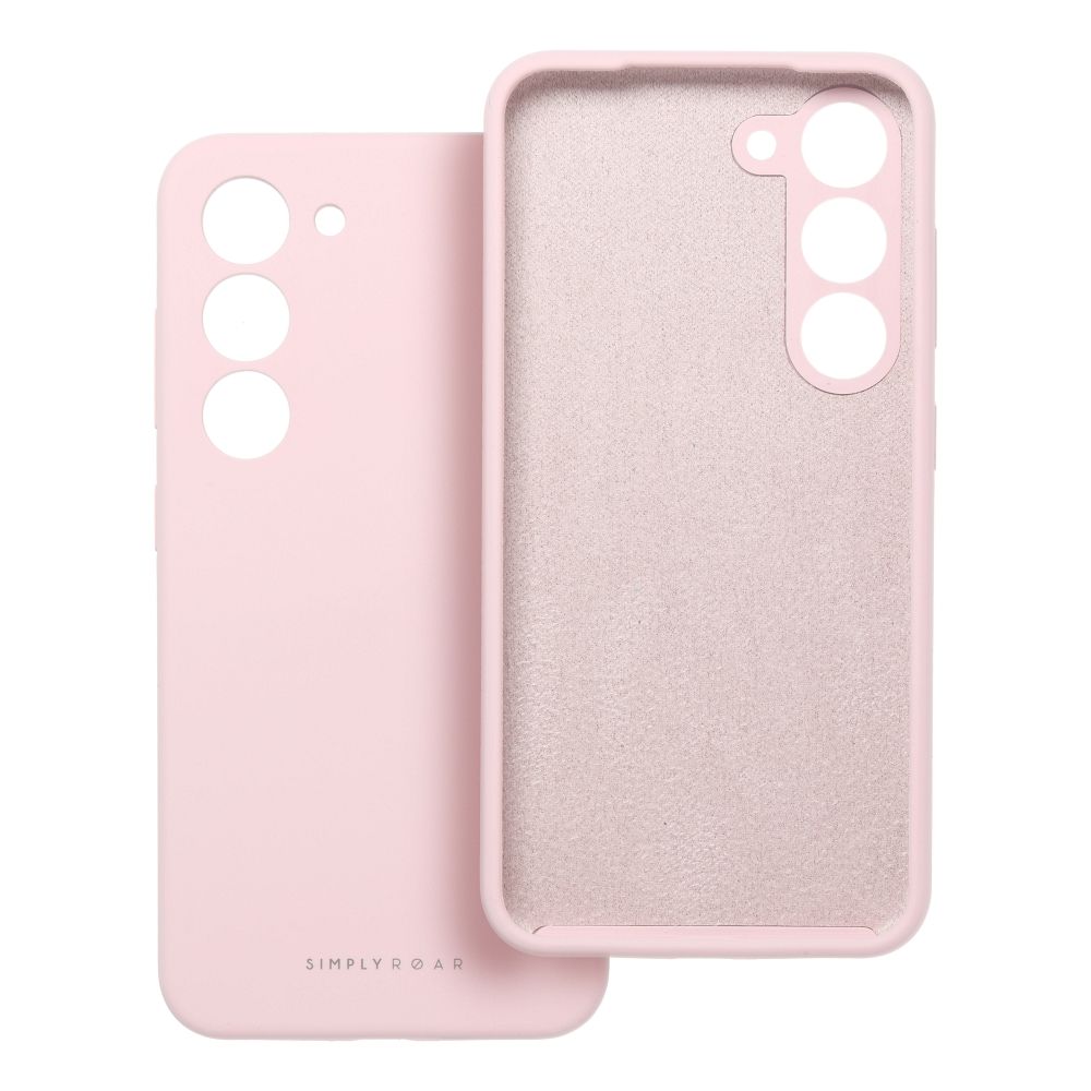 ROAR case CLOUD SKIN for SAMSUNG A06 Light Pink