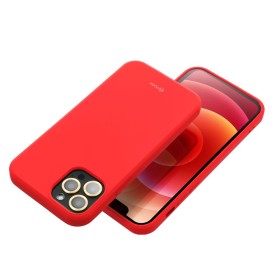 Zadný silikónový kryt ROAR case COLORFUL JELLY pre Samsung Galaxy S25 Edge, hot pink