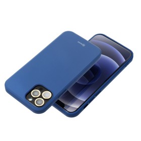 Zadný silikónový kryt ROAR case COLORFUL JELLY pre Samsung Galaxy S25 Edge, navy
