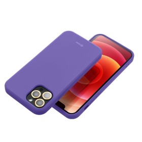 Zadný silikónový kryt ROAR case COLORFUL JELLY pre Samsung Galaxy S25 Edge, purple