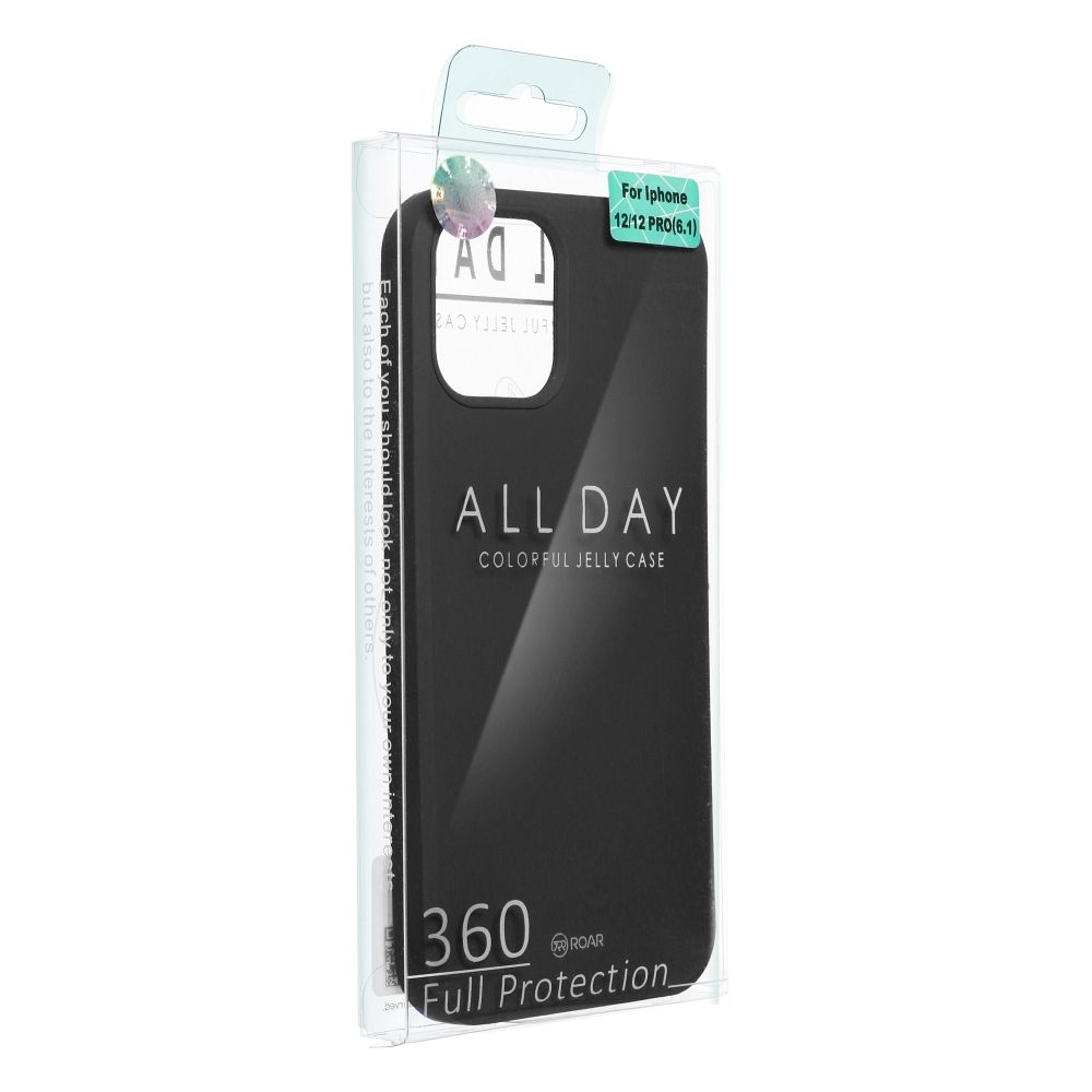 ROAR case COLORFUL JELLY for IPHONE 15 Plus black