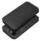 DUAL POCKET Book case for XIAOMI Redmi Note 14 4G black