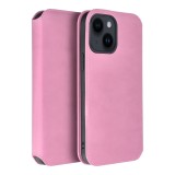 DUAL POCKET Book case for XIAOMI Redmi Note 14 4G light pink