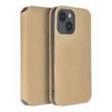 DUAL POCKET Book case for XIAOMI Redmi Note 14 4G gold