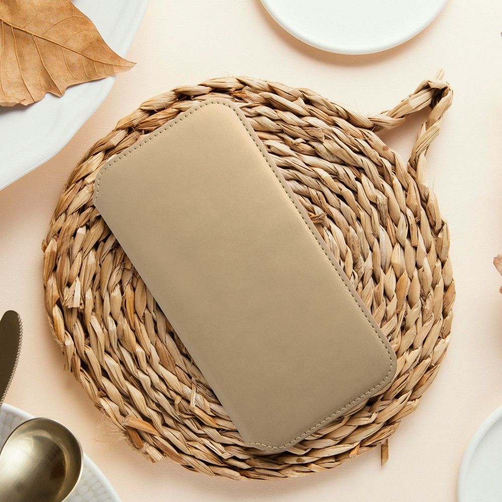 DUAL POCKET Book case for XIAOMI Redmi Note 14 4G gold