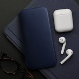 DUAL POCKET Book case for SAMSUNG A36 navy