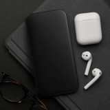 DUAL POCKET Book case for SAMSUNG A16 black