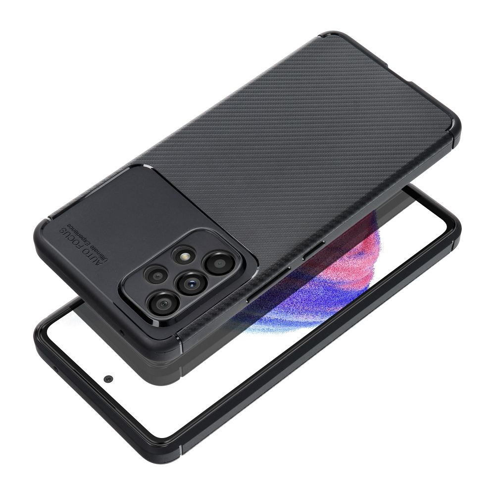 Case CARBON PREMIUM for SAMSUNG S25 Edge black