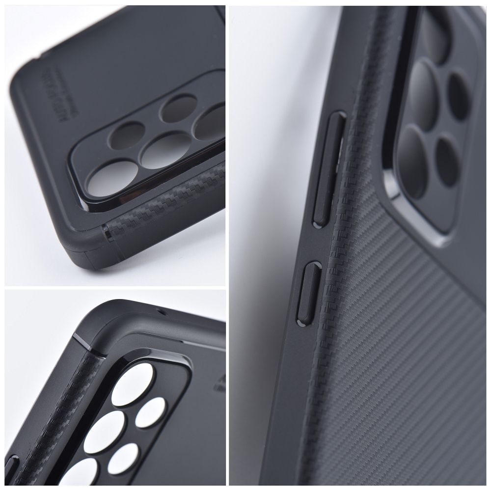 Case CARBON PREMIUM for SAMSUNG S25 Edge black